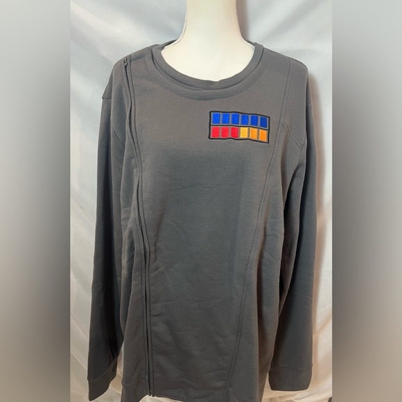 NWT-Her Universe Star Wars Men’s cosplay Imperial uniform sweatshirt 2X 3X XL - Picture 4 of 13